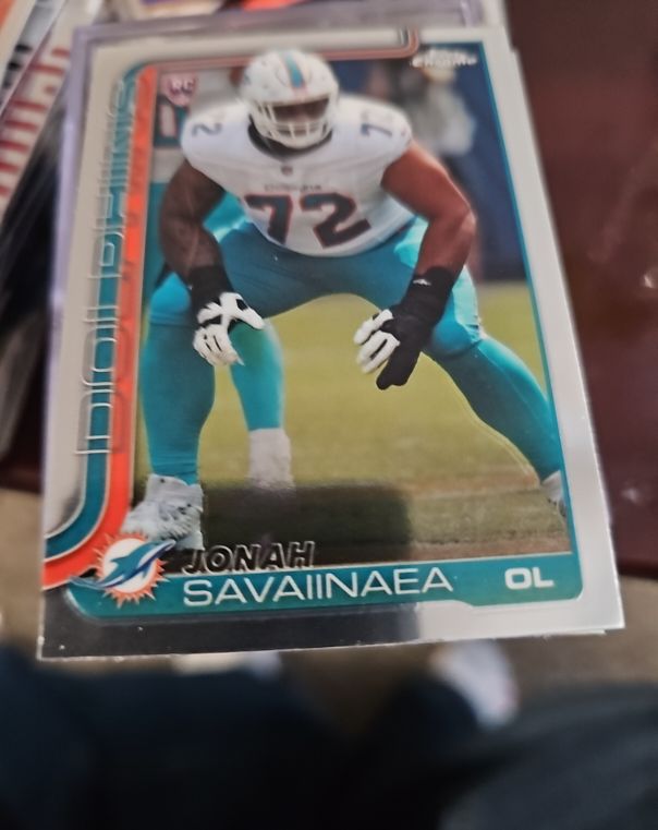 2025 Topps Chrome #380 Jonah Savaiinaea — front