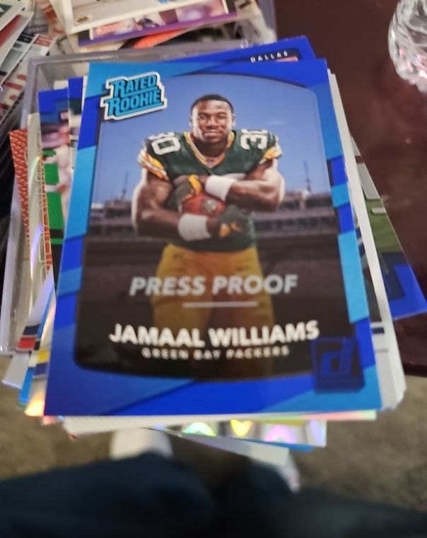 2017 Panini Donruss #317 Jamaal Williams — front