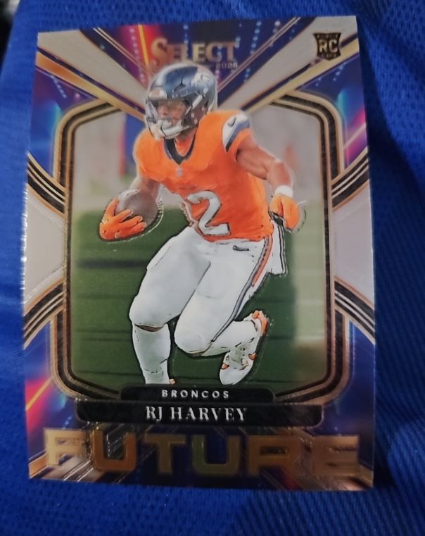 2025 Panini Select #5 RJ Harvey — front