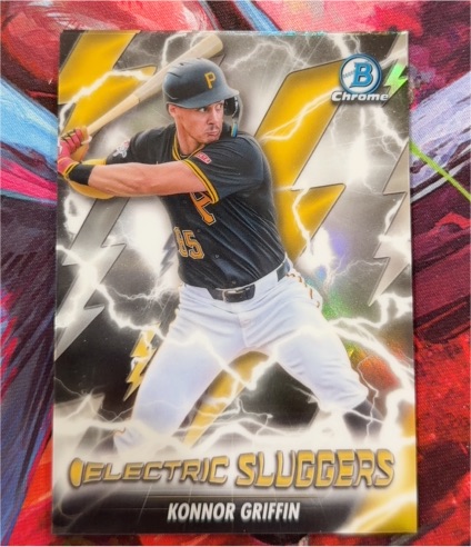 2026 Bowman Electric Sluggers #ES-17 Konnor Griffin — front