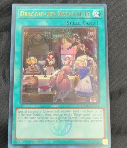 Yu-Gi-Oh! 2020 Battles of Legend: Monster Mayhem BLMM-EN065 Dragonmaid Hospitality — front