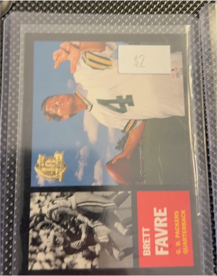 1996 Score Board All Sport PPF #147 Brett Favre — front