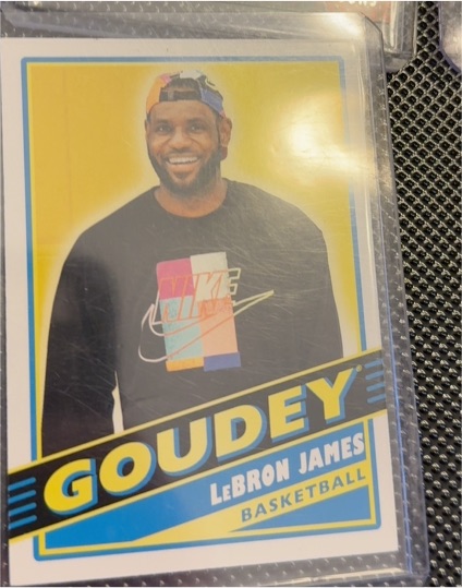 2020 Upper Deck Goodwin Champions Goudey #G50 LeBron James — front