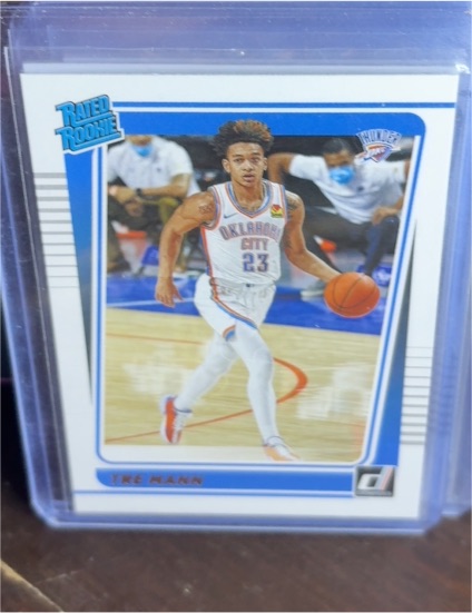 2021-22 Panini Donruss #218 Tre Mann — front