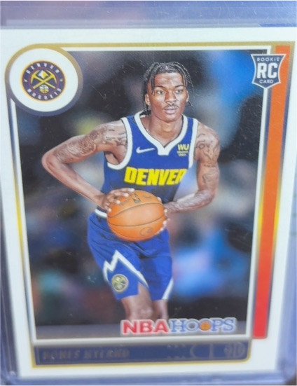 2021-22 Panini NBA Hoops #224 Bones Hyland — front