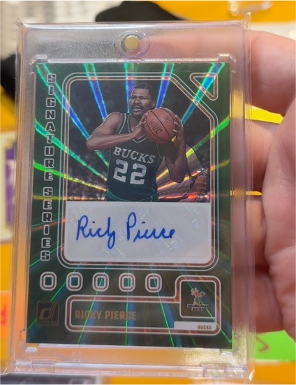 2023-24 Panini Donruss Signature Series #SS-RIC Ricky Pierce — front