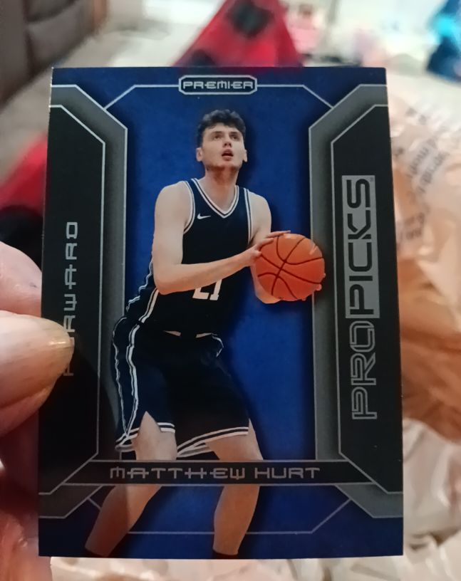 2021-22 Panini Premier Pro Picks #PP-40 Matthew Hurt — front