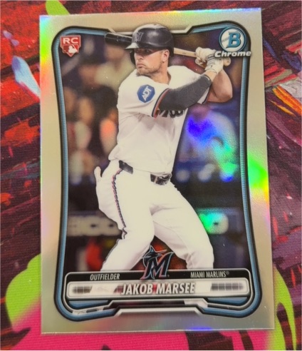 2026 Bowman Chrome #86 Jakob Marsee — front