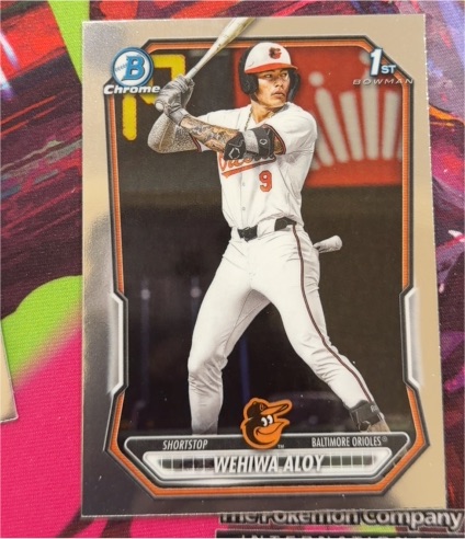 2026 Bowman Chrome #BCP-135 Wehiwa Aloy — front