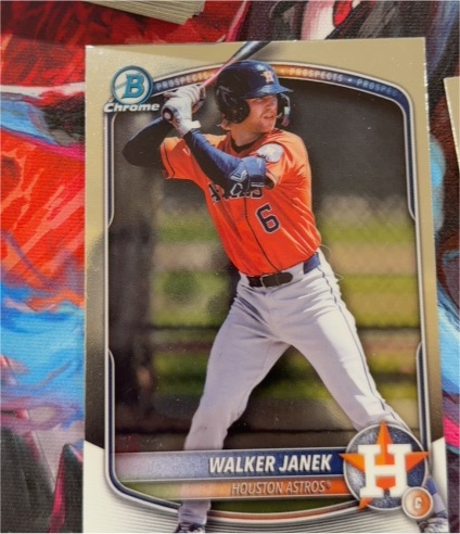 2025 Bowman Draft Chrome #BDC-45 Walker Janek — front