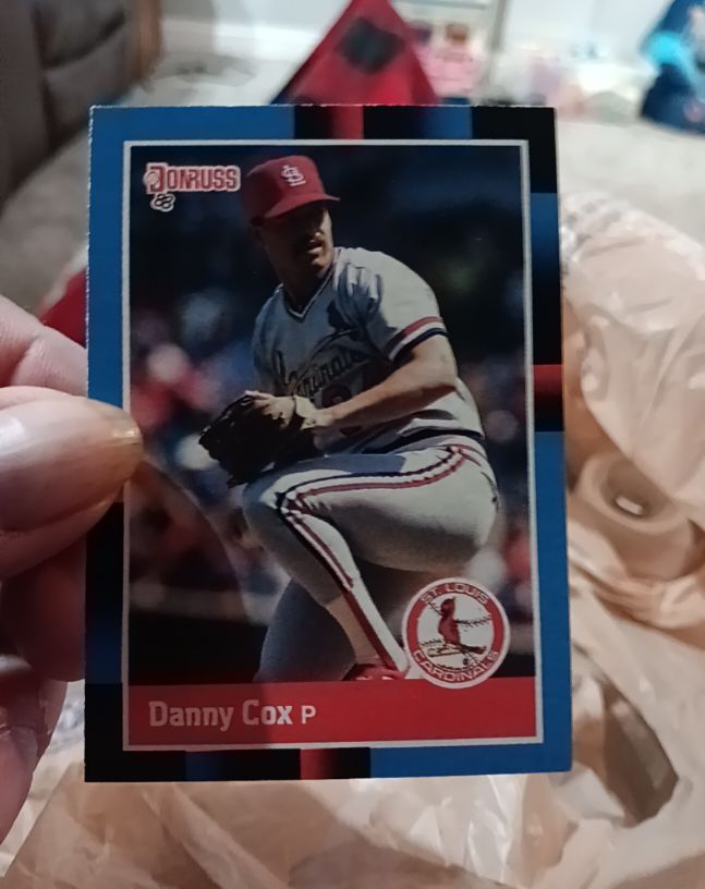 1988 Donruss #60 Danny Cox — front