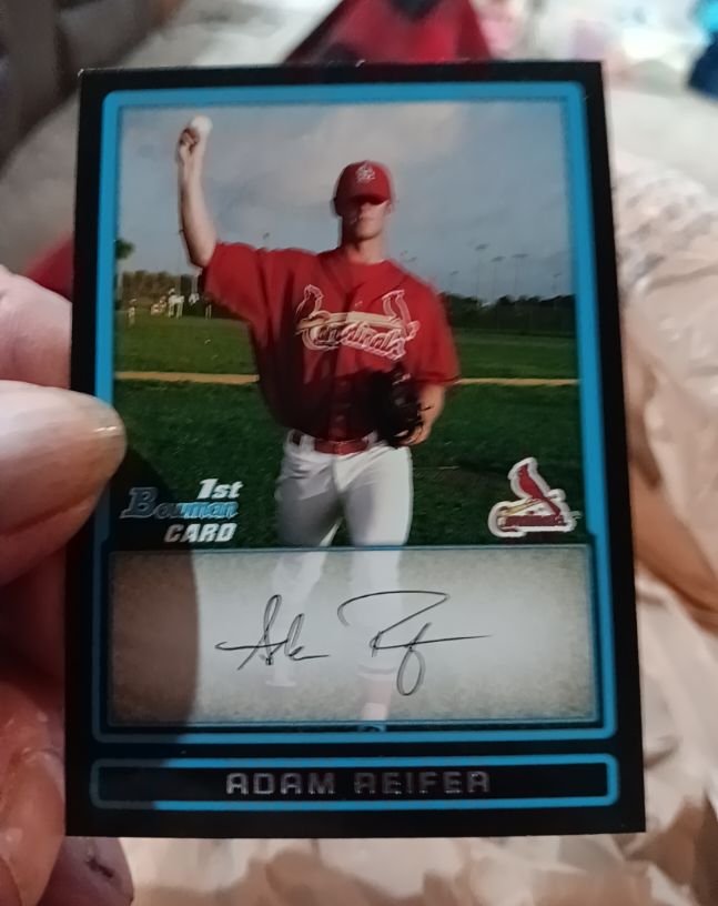 2009 Bowman Chrome Prospects #BP15 Adam Reifer — front