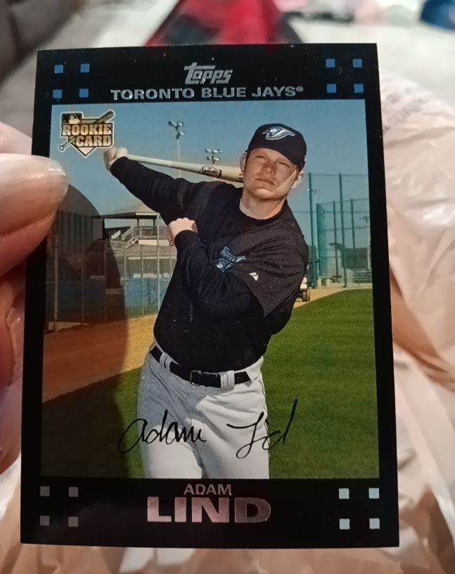 2007 Topps #279 Adam Lind — front
