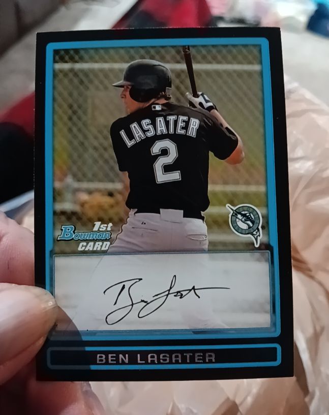 2009 Bowman #BP37 Ben Lasater — front