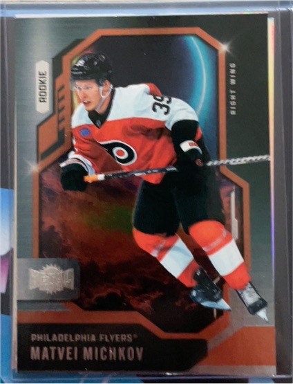2024-25 SkyBox Metal Universe #139 Matvei Michkov Rookie Philadelphia Flyers RC — front
