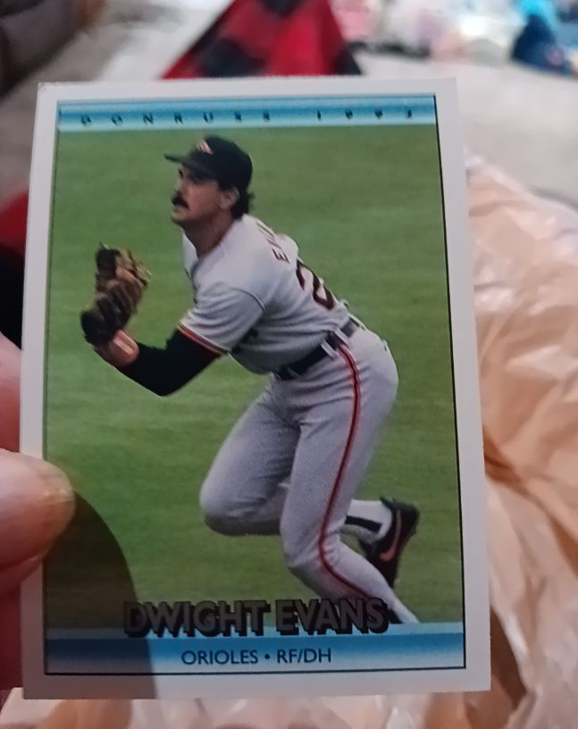 1992 Donruss #502 Dwight Evans — front