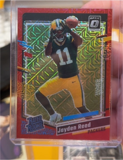 2023 Panini Donruss Optic #239 Jayden Reed — front