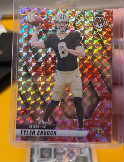 2025 Panini Mosaic #312 Tyler Shough — front
