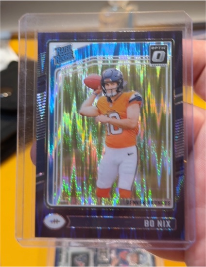 2024 Panini Donruss Optic #209 Bo Nix — front