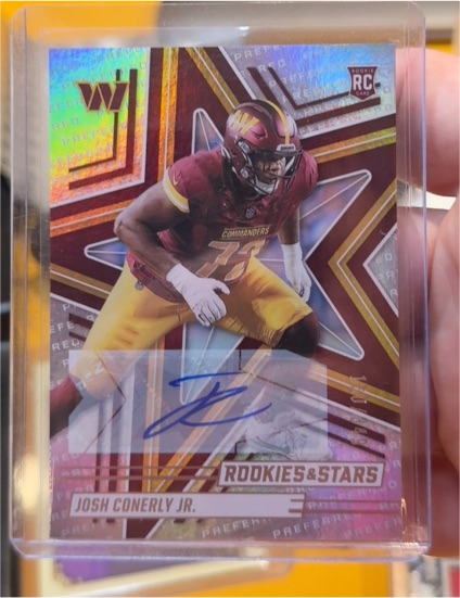 2025 Panini Rookies & Stars #145 Josh Conerly Jr. — front