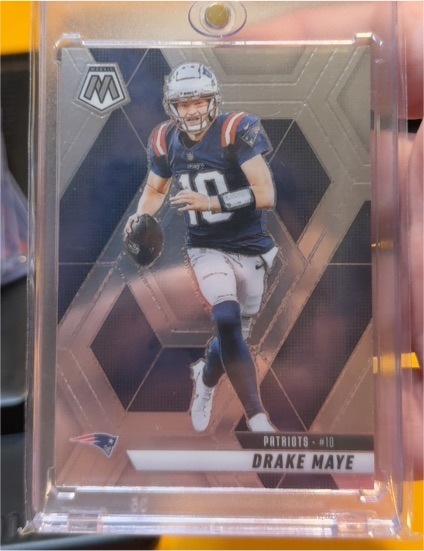 2025 Panini Mosaic #28 Drake Maye — front