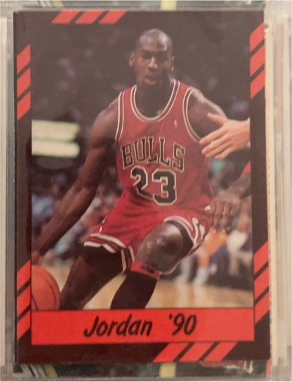 1990 Oddball #12 Michael Jordan — front