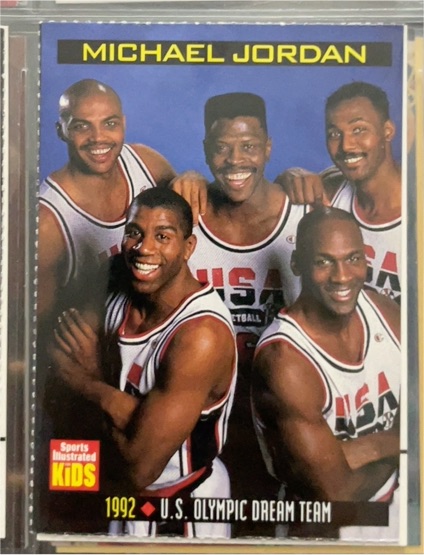 1999 Sports Illustrated for Kids #780 Michael Jordan USA Olympic Dream Team — front