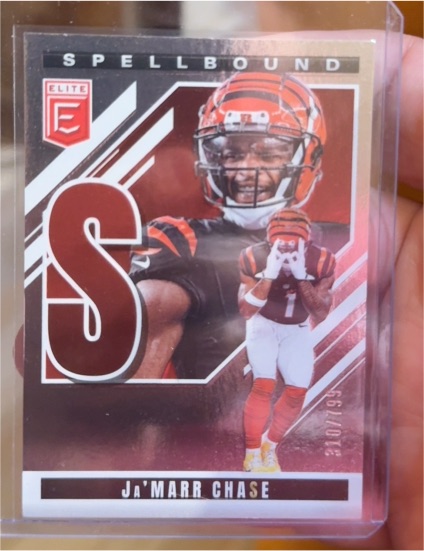 2025 Donruss Elite Spellbound #S Ja'Marr Chase — front