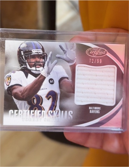 2013 Panini Certified Certified Skills Materials # Torrey Smith — front