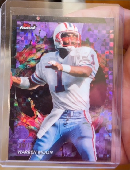 2024 Topps Finest #219 Warren Moon — front