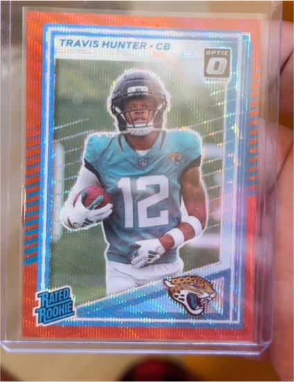 2025 Panini Donruss Optic #301 Travis Hunter — front