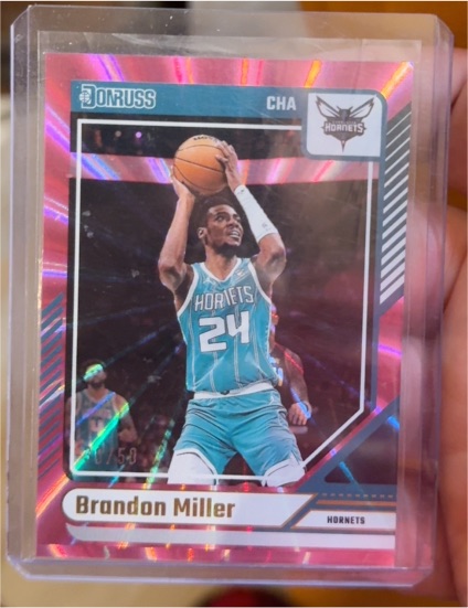 2024-25 Donruss #197 Brandon Miller — front