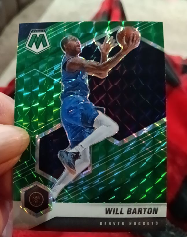 2020-21 Panini Mosaic #158 Will Barton — front