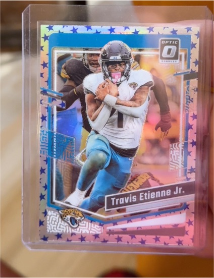 2023 Donruss Optic #86 Travis Etienne Jr. — front