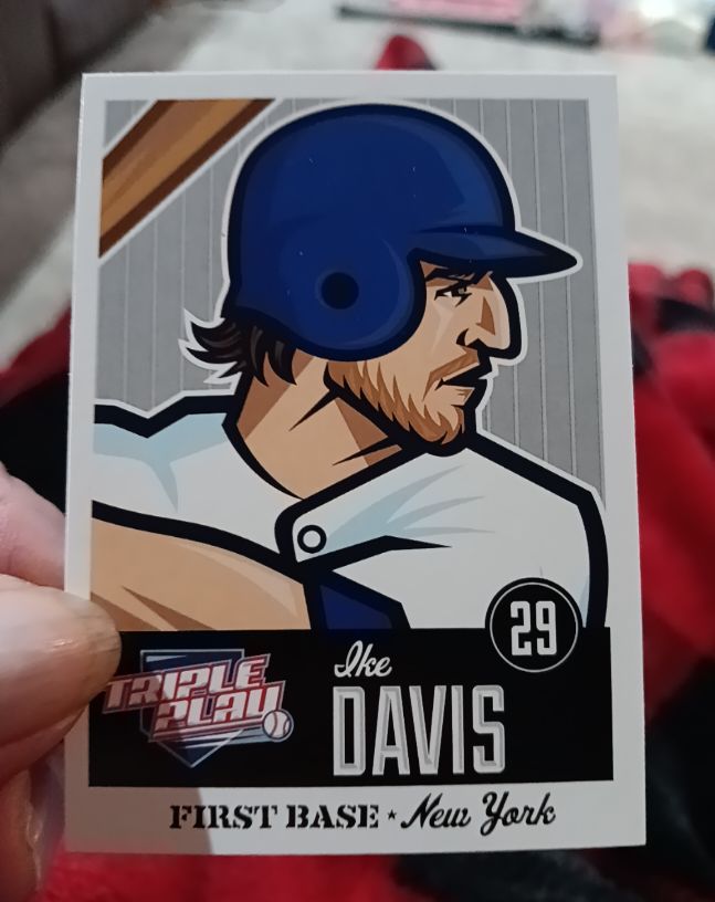2012 Panini Triple Play #29 Ike Davis — front
