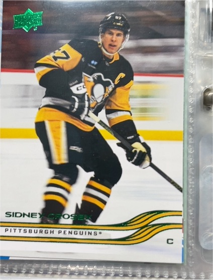 2025-26 Upper Deck #386 Sidney Crosby — front