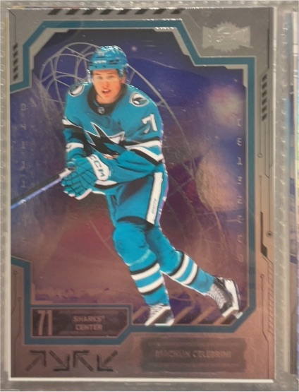 2025-26 Upper Deck Skybox Metal Universe #28 Macklin Celebrini — front