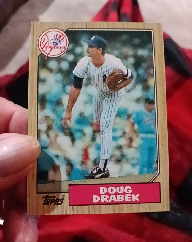 1987 Topps #283 Doug Drabek — front