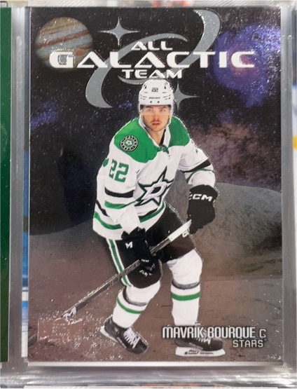 2025-26 SkyBox Metal Universe All-Galactic Team #Mavrik Bourque — front