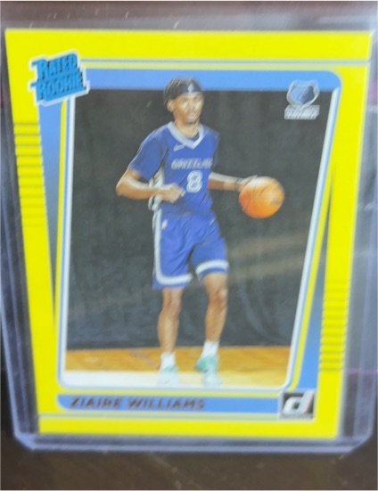 2021-22 Donruss #248 Ziaire Williams Rated Rookie — front