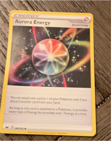 2020 Pokémon Sword & Shield #186 Aurora Energy — front