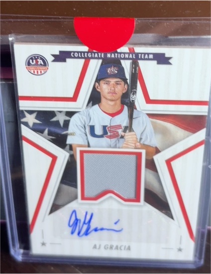 2026 Panini Stars & Stripes #CNT-AG AJ Gracia — front