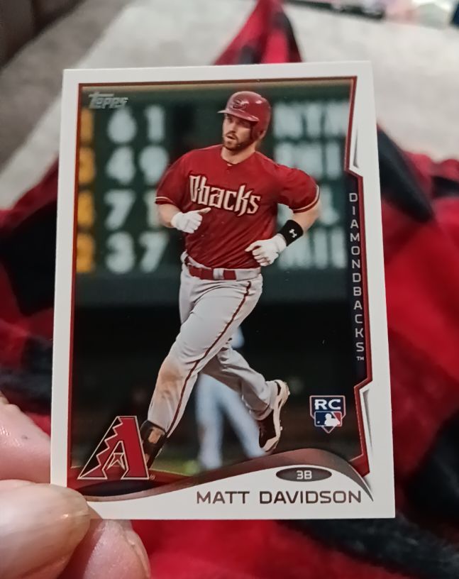 2014 Topps #199 Matt Davidson — front