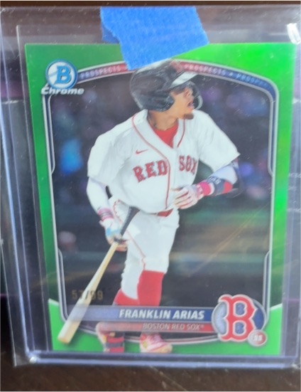 2025 Bowman Draft Chrome #BDC-13 Franklin Arias — front