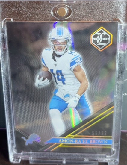 2023 Panini Limited #34 Amon-Ra St. Brown — front
