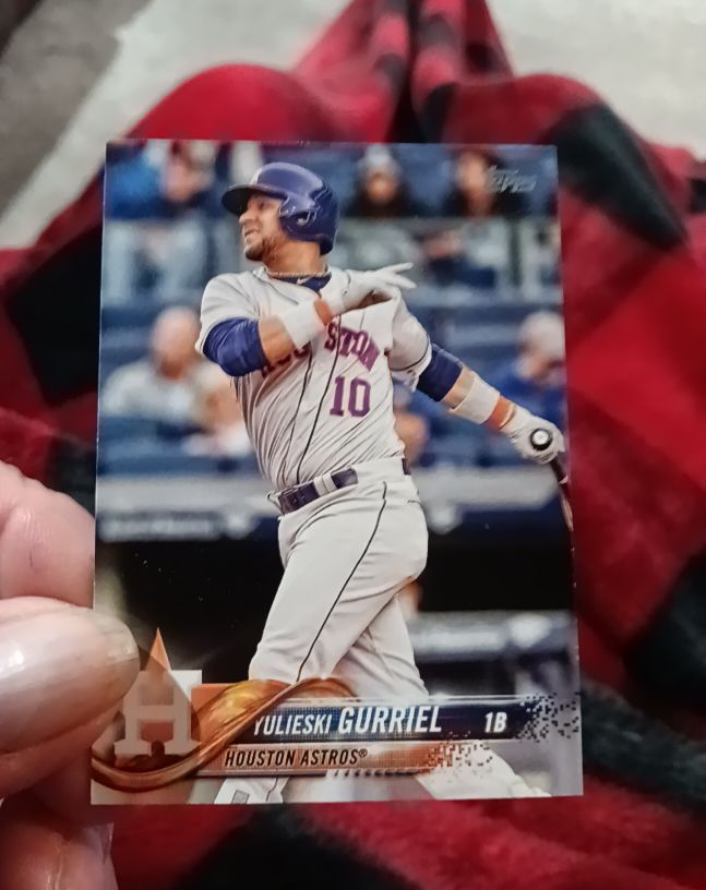 2018 Topps #311 Yulieski Gurriel — front
