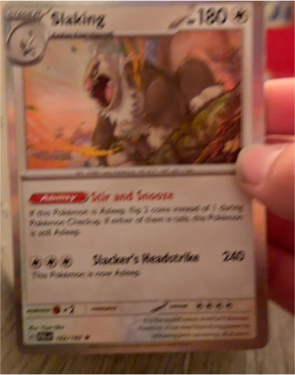 2023 Pokémon TCG Paldea Evolved #162 Slaking — front