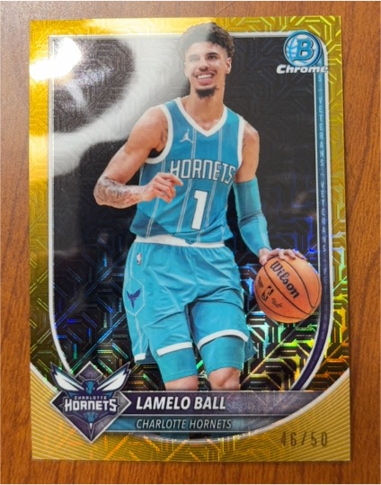 2025-26 Bowman Chrome #BCV-86 LaMelo Ball — front