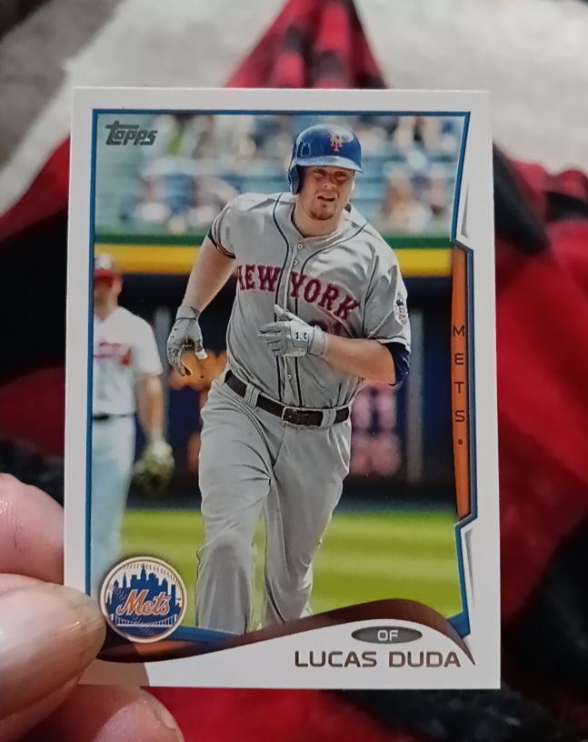 2014 Topps #420 Lucas Duda — front