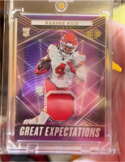 2023 Panini Illusions Great Expectations #GE-RRI Rashee Rice — front